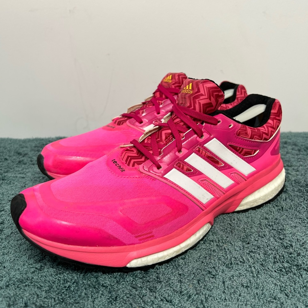 Adidas Reflect Pink Response Boost Techfit